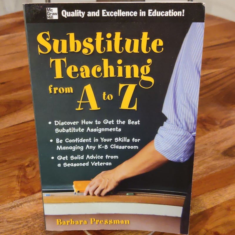 Substitute Teaching from a to Z