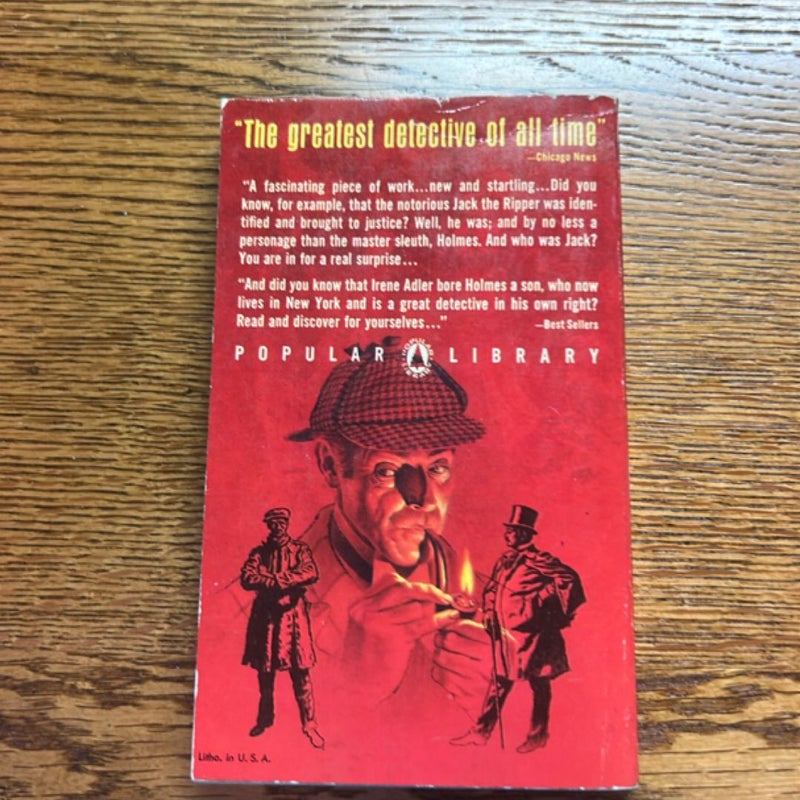 Sherlock Holmes of Baker Street