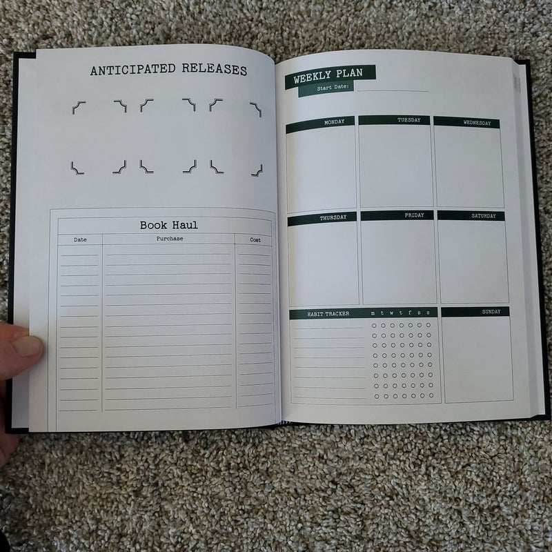 Nondated Reading Planner