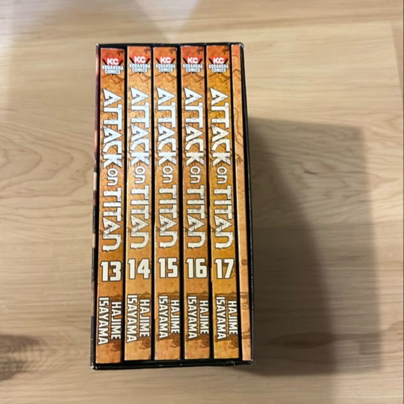 Attack on Titan Season 3 Part 1 Manga Box Set