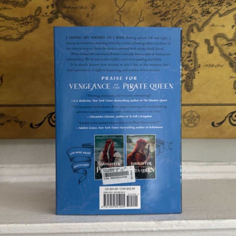 Vengeance of the Pirate Queen: Signed