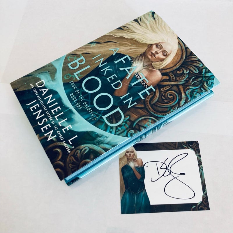A Fate Inked In Blood Signed First Edition 
