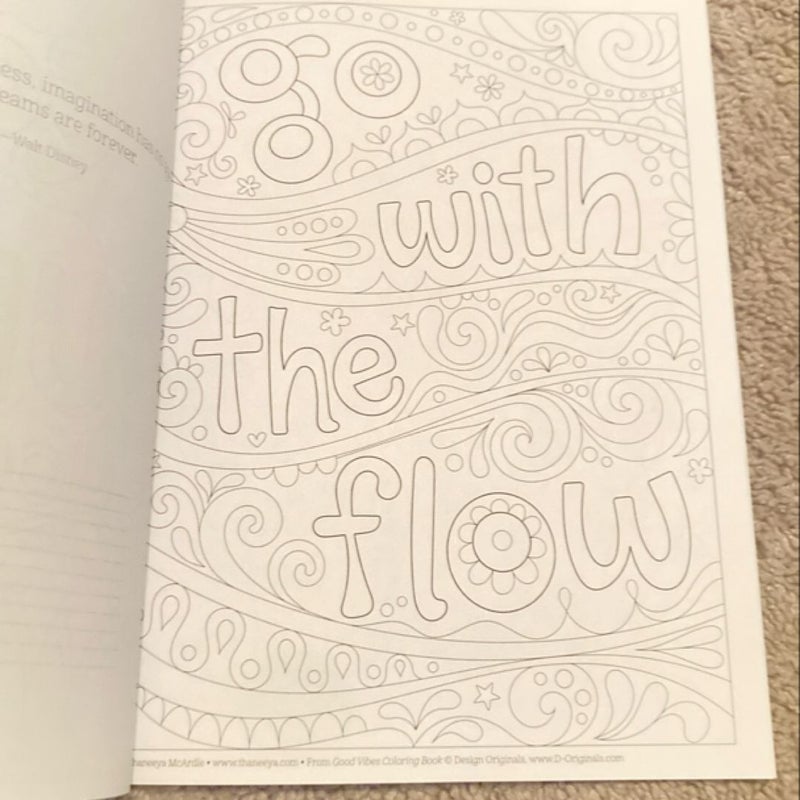 Good Vibes Coloring Book