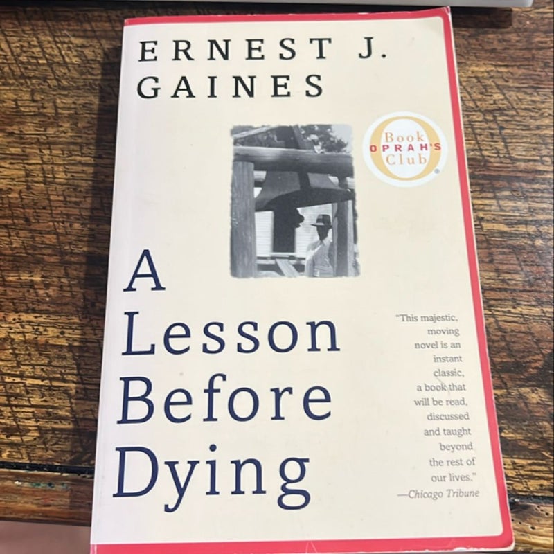 A Lesson Before Dying