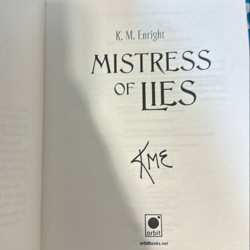 Mistress of Lies (Illumicrate edition)