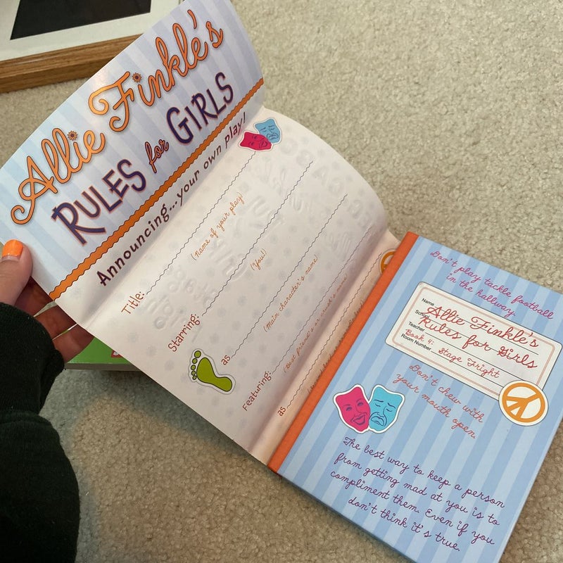 Allie Finkle’s Rules for Girls books 1-4