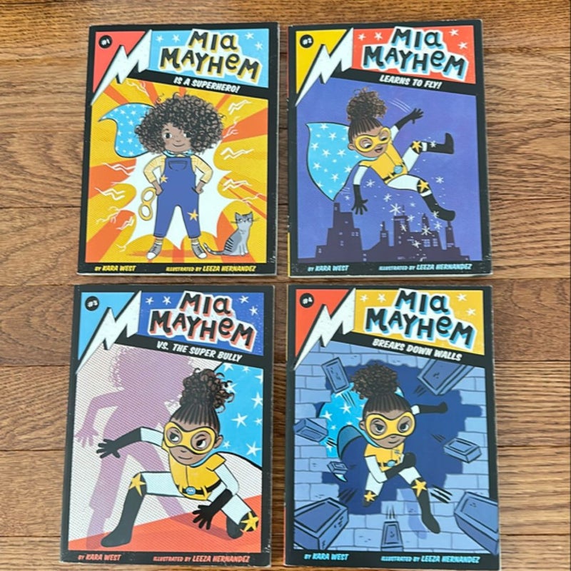 Mia Mayhem Series 1-4