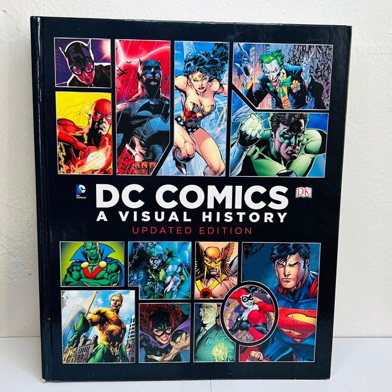 DC Comics: A Visual History Hard Cover Book