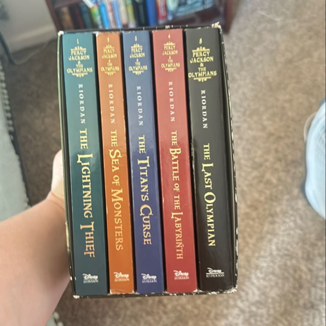 Percy Jackson Pbk 5-Book Boxed Set