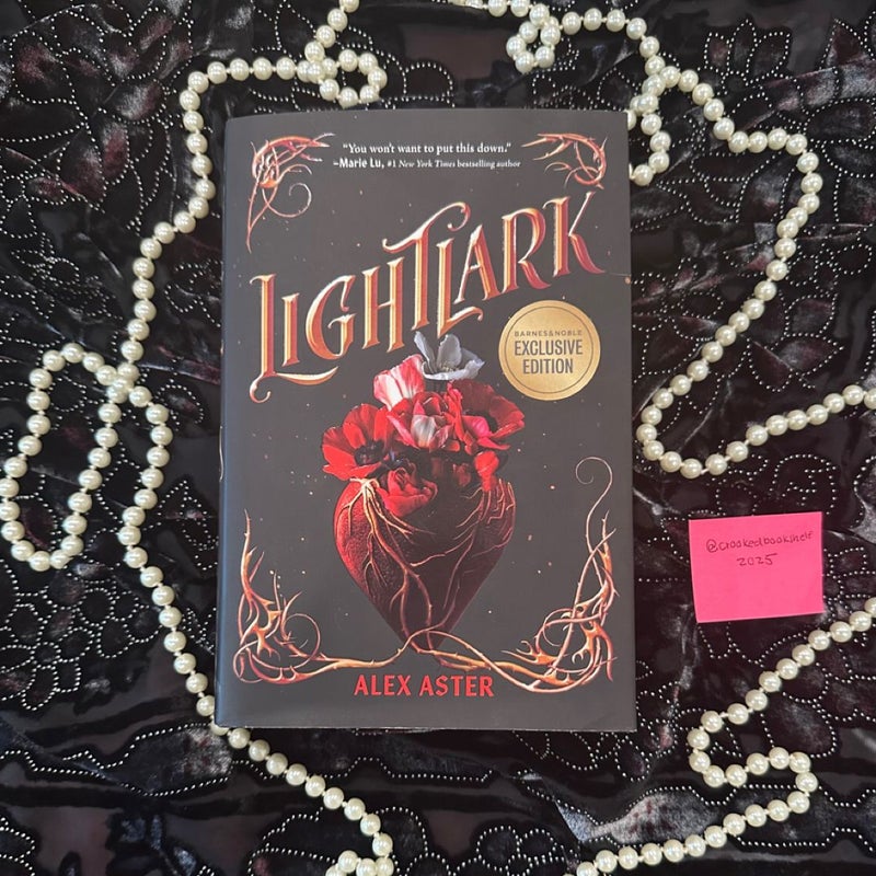 OOP Lightlark Barnes & Noble Exclusive Edition + Character Art Overlays