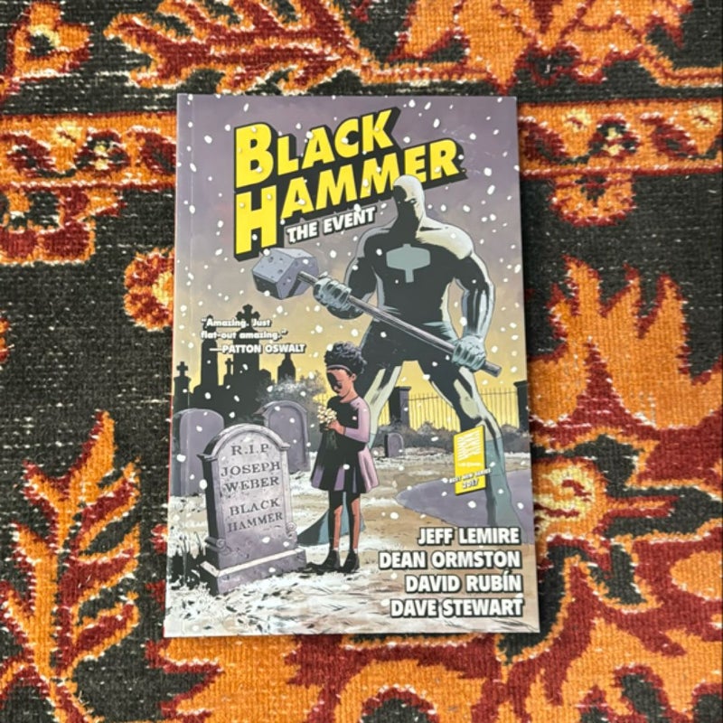 Black Hammer Vol 2 the Event