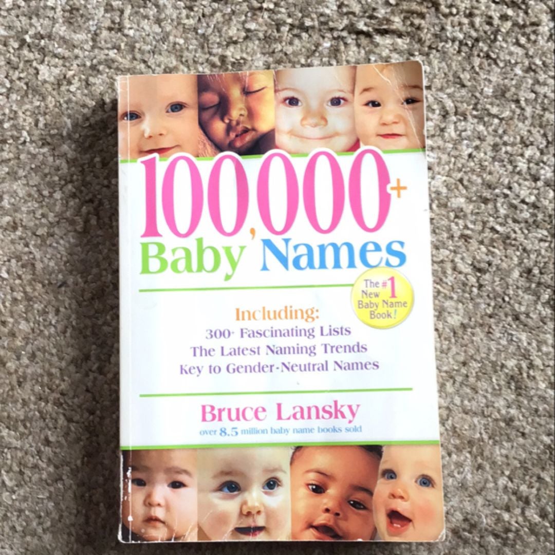 100,000 + Baby Names