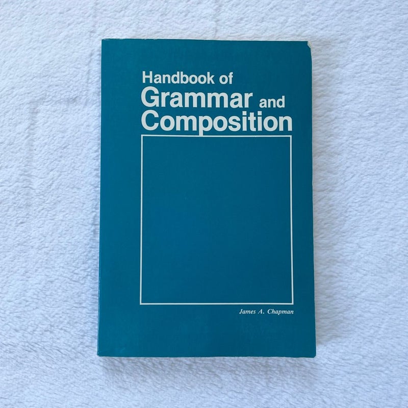 Handbook of Grammar and Composition Abeka 2nd Edition 