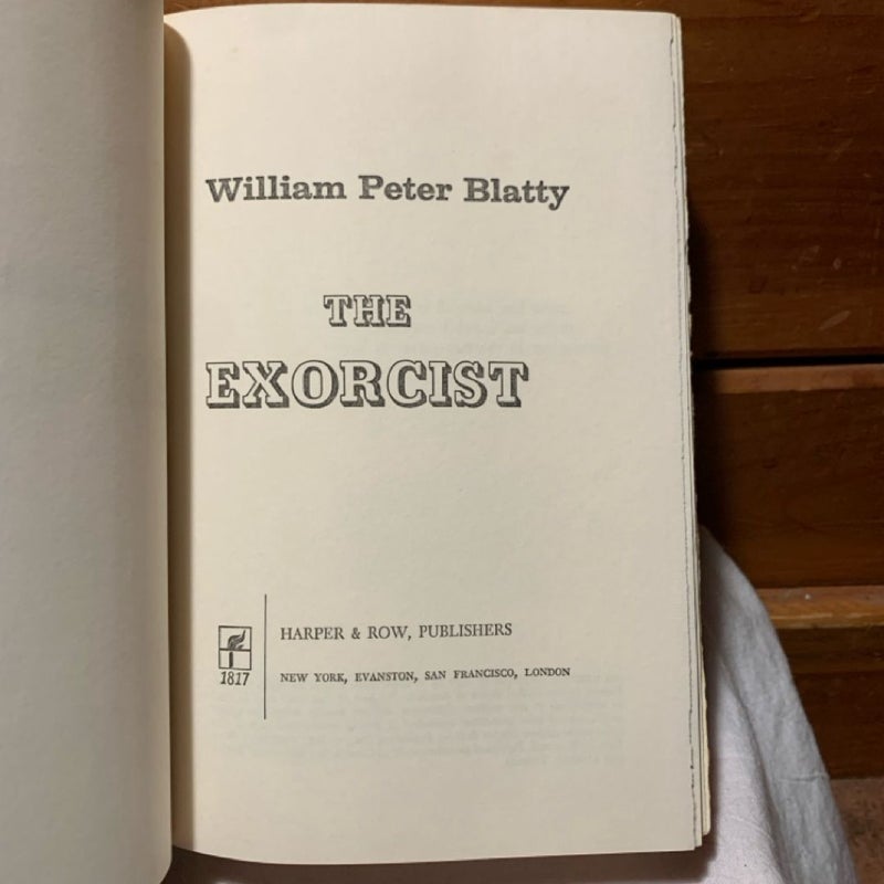 The Exorcist (First Book Club ed. 1971)