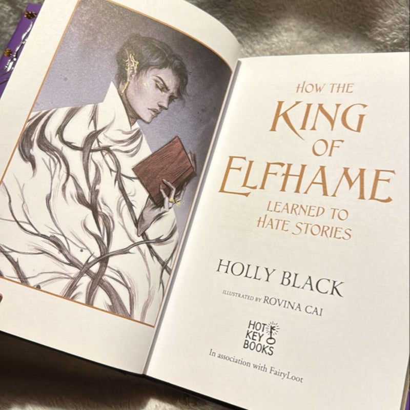 Fairyloot How the King of Elfhame Learned to Hate Stories Special Edition