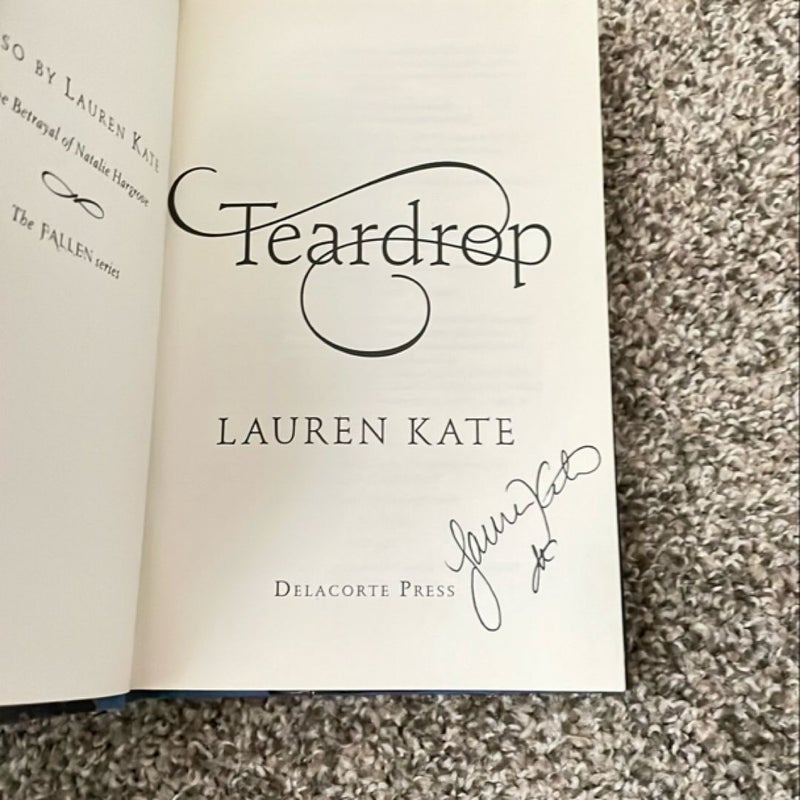 Teardrop (signed)