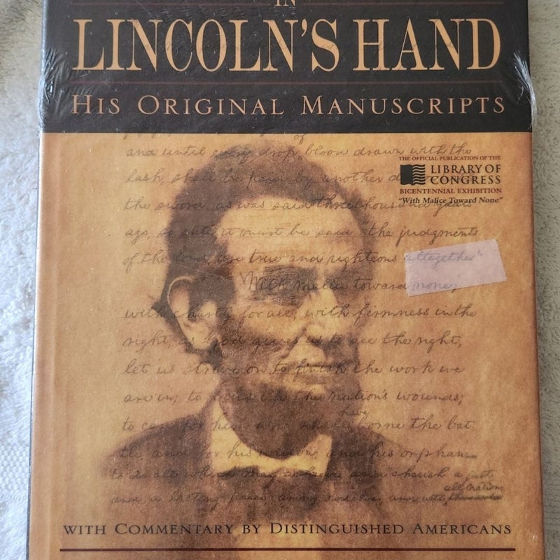 In Lincoln's Hand