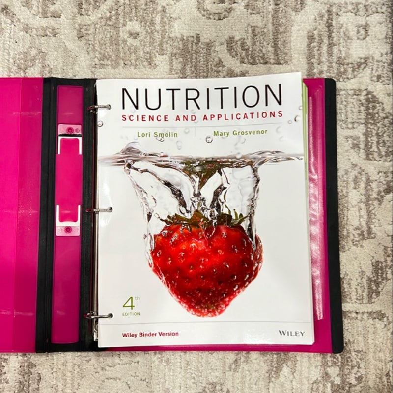 Nutrition, Binder Ready Version