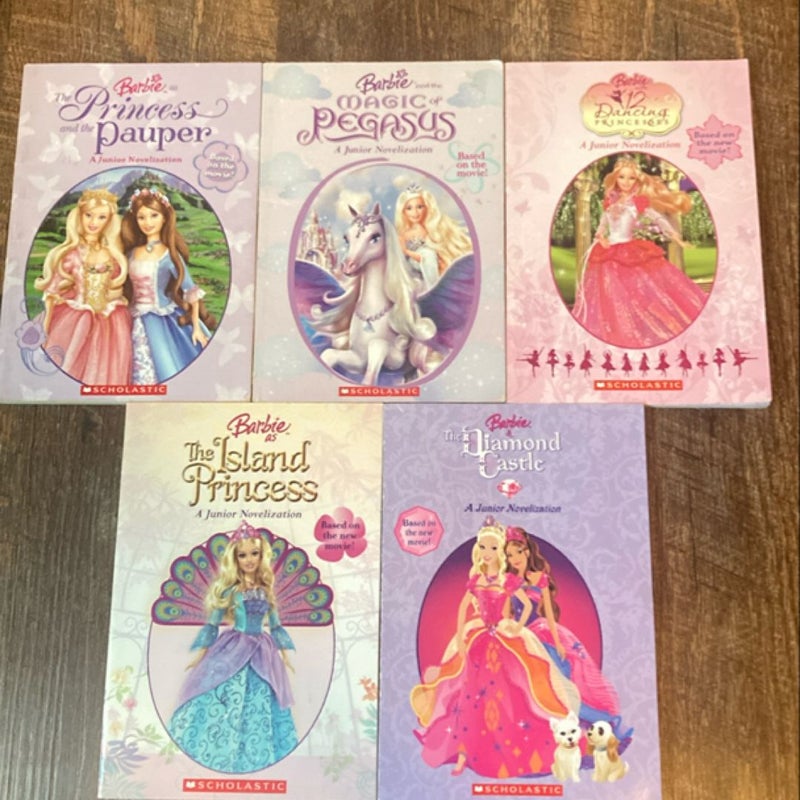 Barbie Junior Novelizations - Set of 5