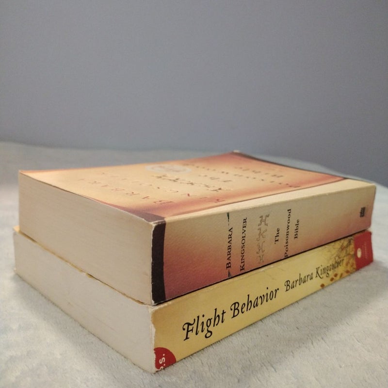 * BUNDLE * The Poisonwood Bible & Flight Behavior 