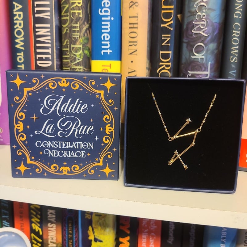 Fairyloot The Invisible Life of Addie La Rue inspred necklace
