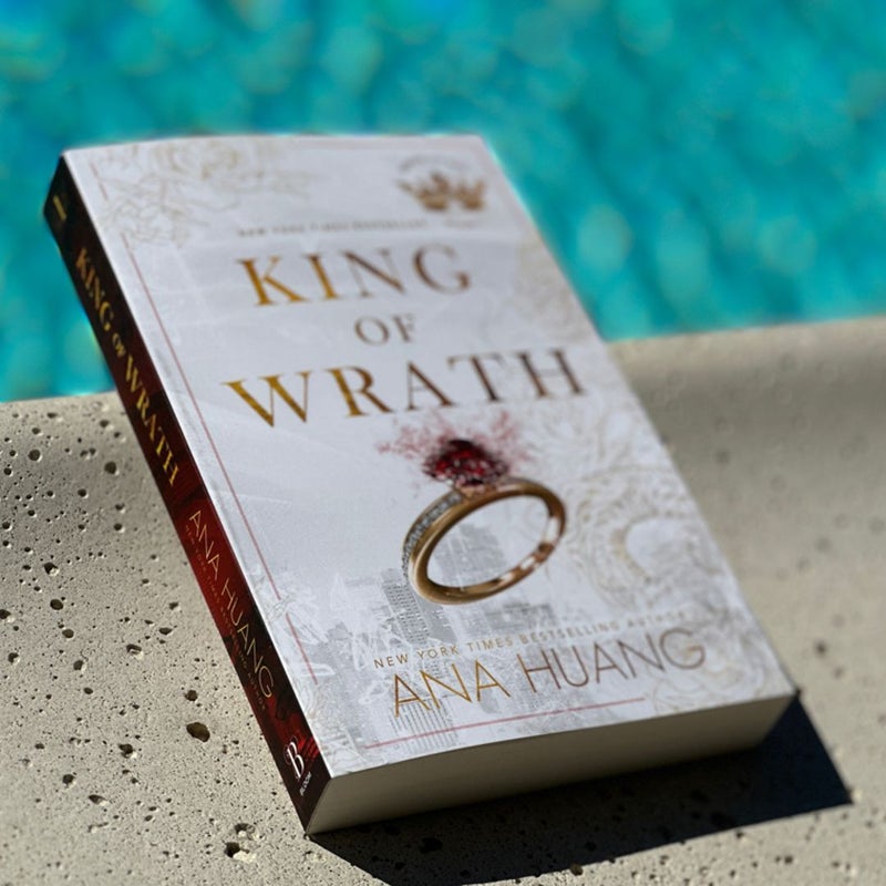 Out of print King of Wrath King of Pride with colorful spines by Ana Huang,  Paperback
