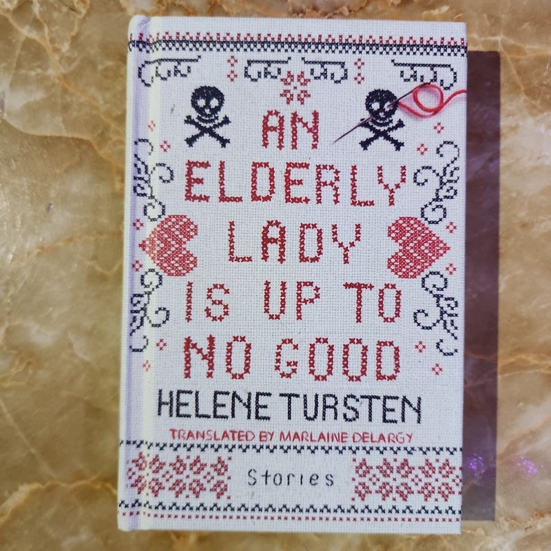 An Elderly Lady Is up to No Good