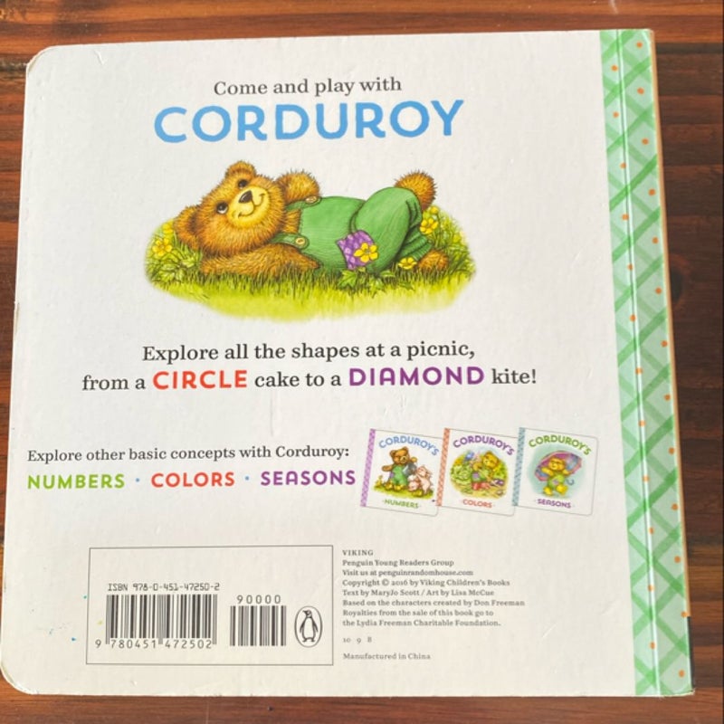 Corduroy's Shapes