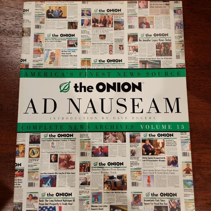 The Onion Ad Nauseam