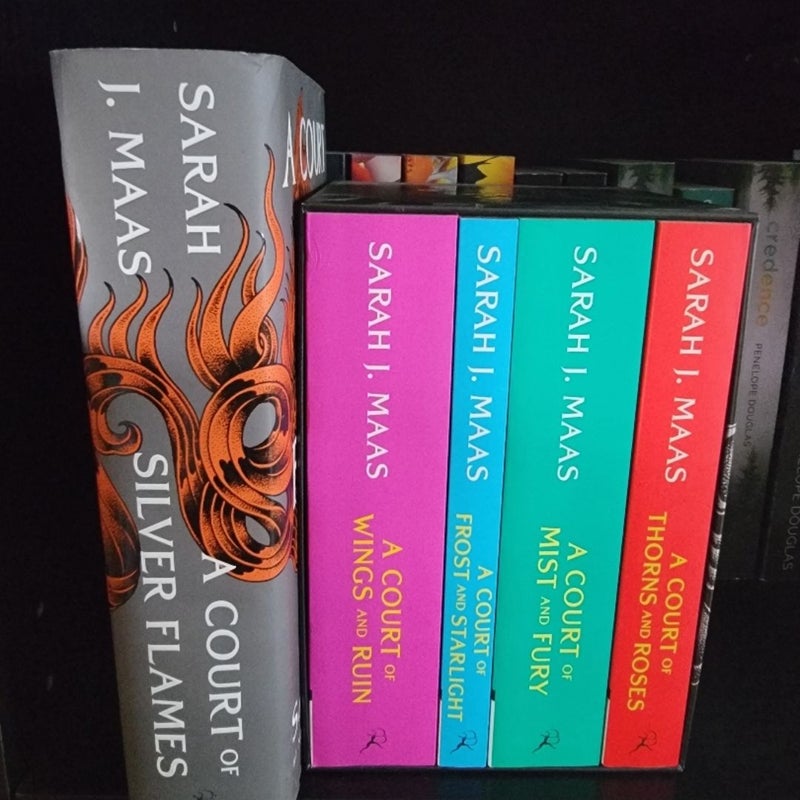 ACOTAR Series by Sarah J Maas Book Novel Bundle Set Fantasy Romance Spicy