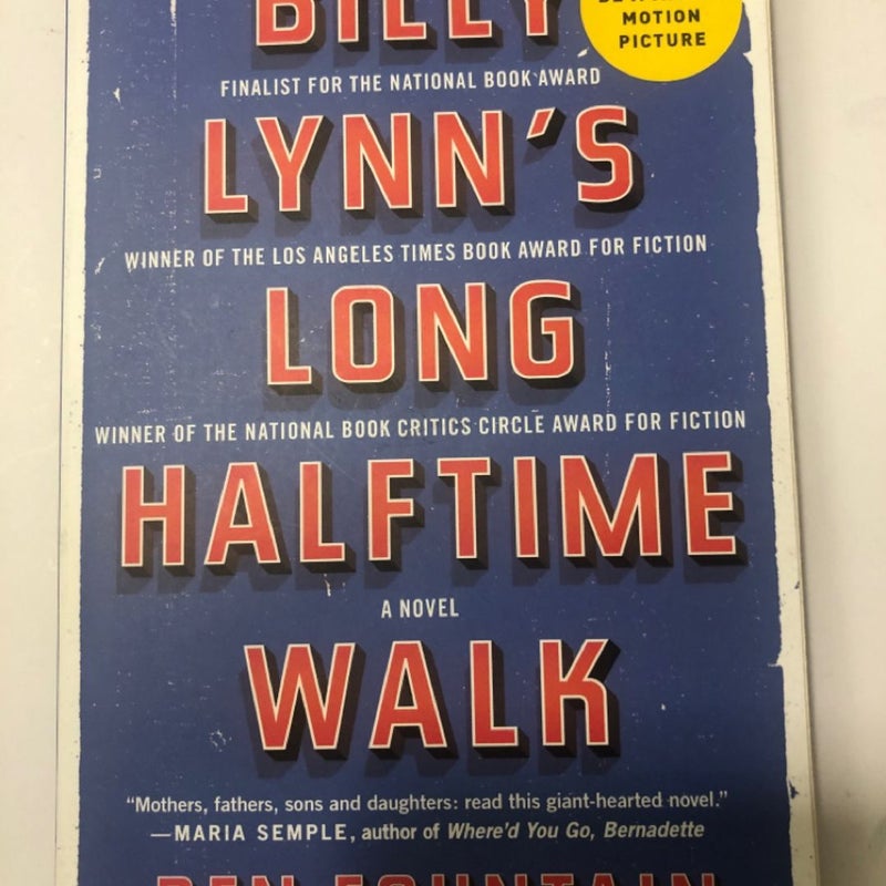 Billy Lynn's Long Halftime Walk *LAST DAYS LISTED*