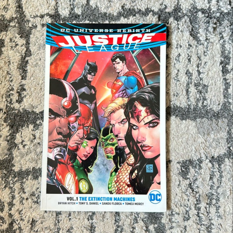 Justice League Vol 1 Extinction Machines