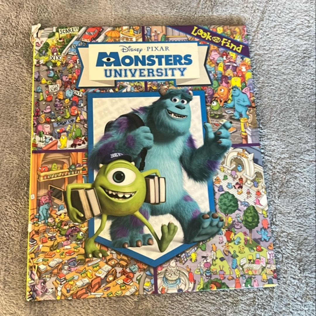 Monsters University Look and Find by Pixar