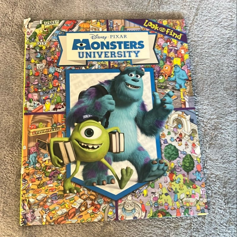 Monsters University Look and Find