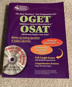 The Best Teachers' Test Preparation for the OGET Oklahoma General Education Test OSAT Oklahoma Subject Area Tests