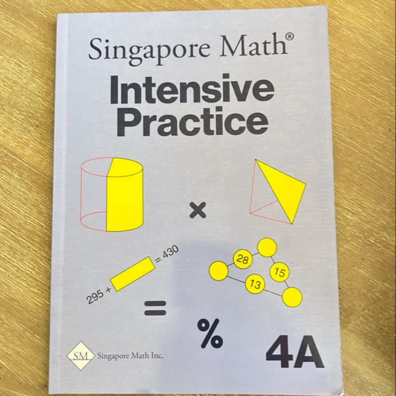 Primary Mathematics Intensive Practice U. S. Edition 4A