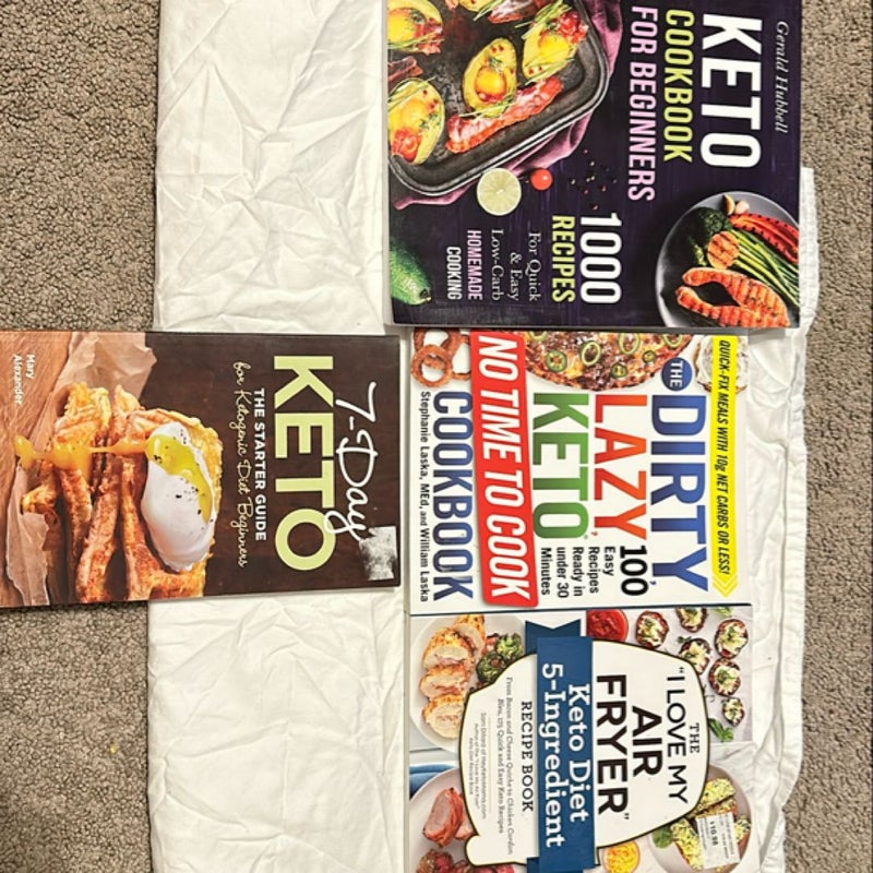 Keto cookbook bundle