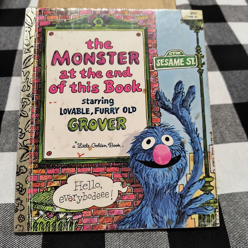 The Monster at the end of this Book