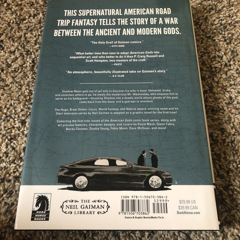 American Gods Volume 1: Shadows (Graphic Novel)