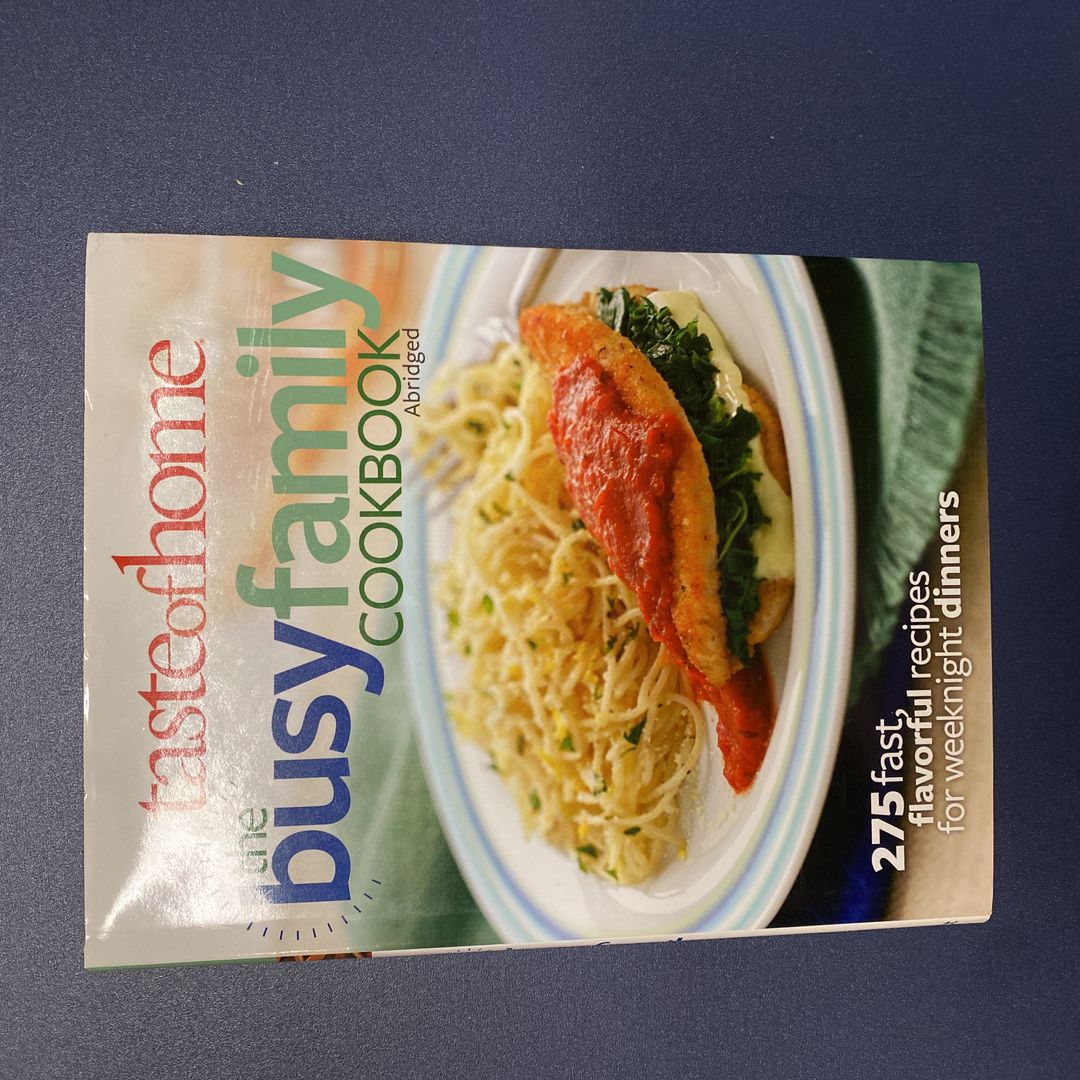 The busy Family cookbook