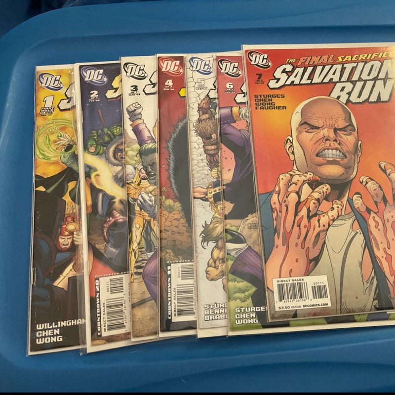 Salvation Run Complete Set