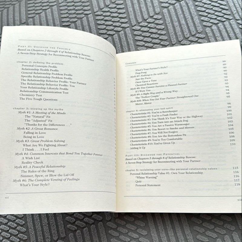 The Relationship Rescue Workbook