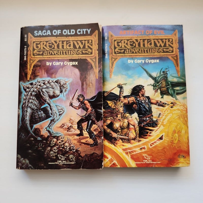 Greyhawk Adventures Books 1 & 2 (Saga of Old City & Artifact of Evil)