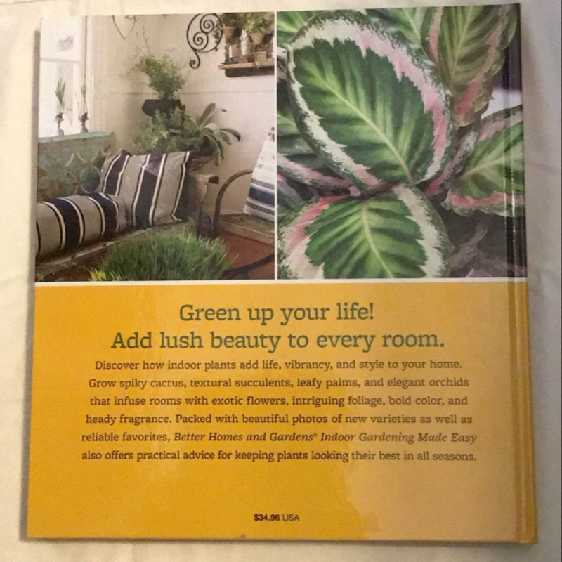 INDOOR GARDENING MADE EASY 