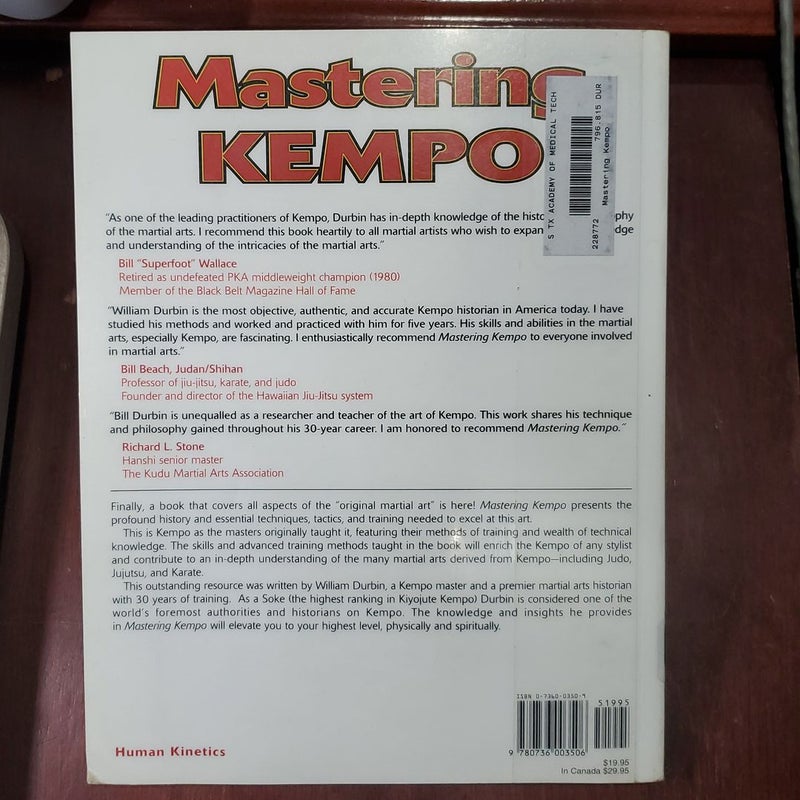 Mastering Kempo