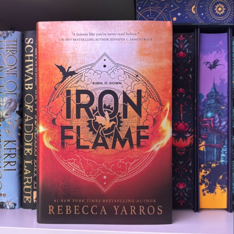 Iron Flame first edition 