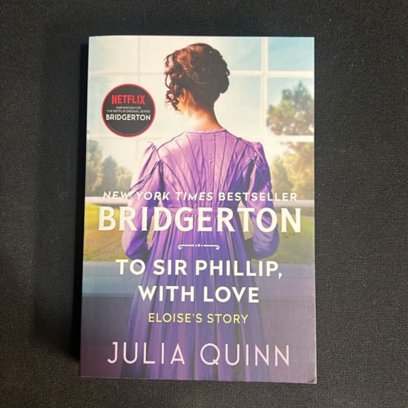 To Sir Phillip, with Love