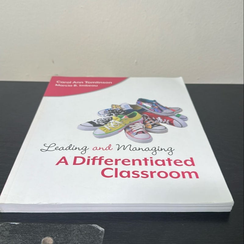 Leading and Managing a Differentiated Classroom