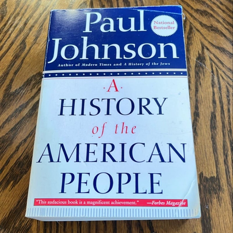 A History of the American People