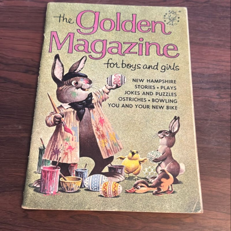 The Golden Magazine for boys and girls 